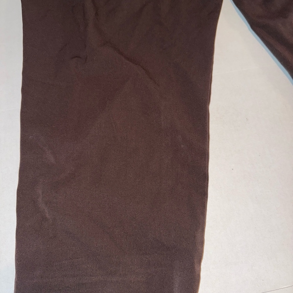 Briggs New York Brown Elastic Waist 2-Pocket Polyester Pants Size 22W - Picture 10 of 10